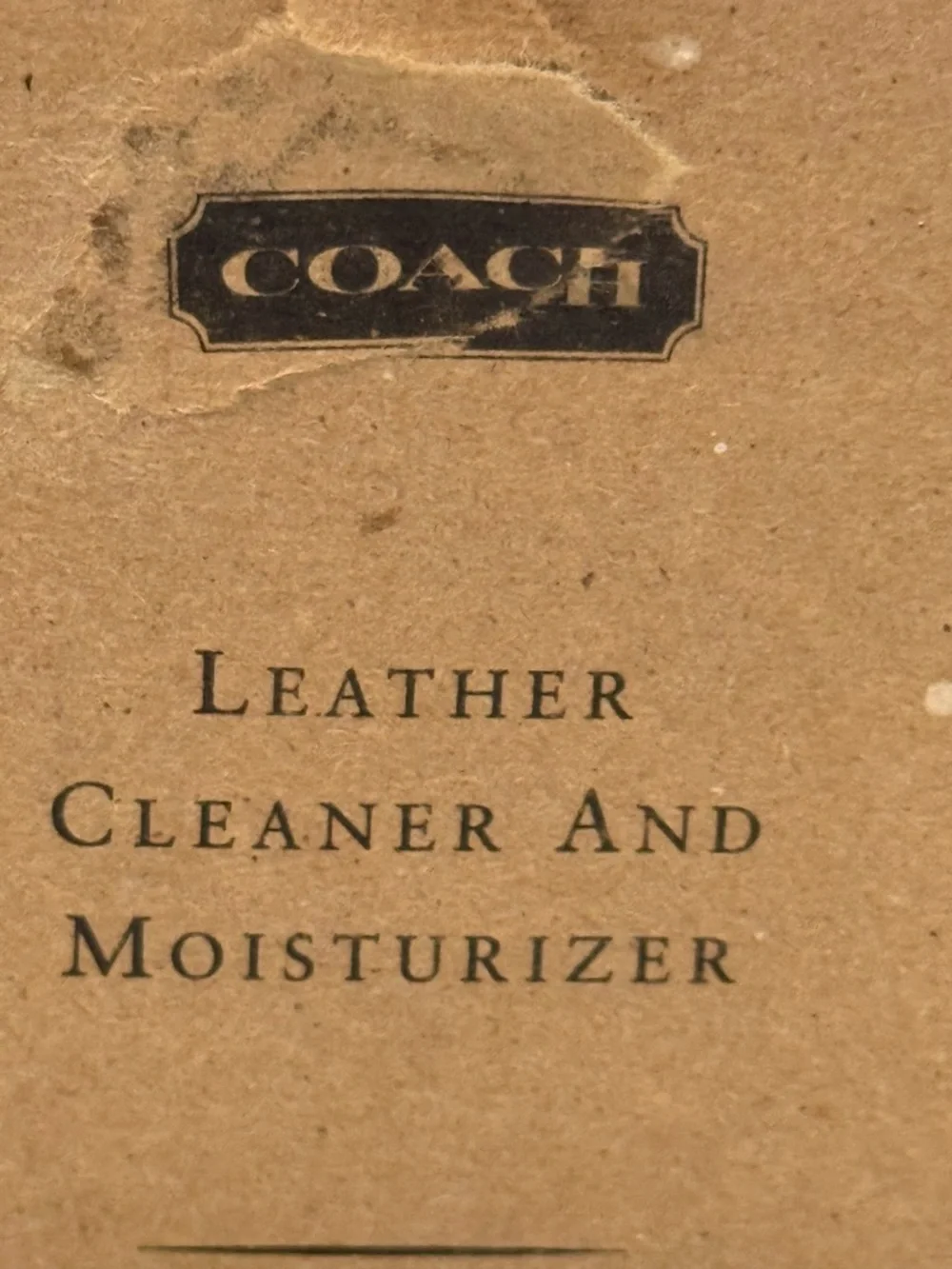 Coach Leather Cleaner And Moisturizer New In Box - Picture 2 of 7
